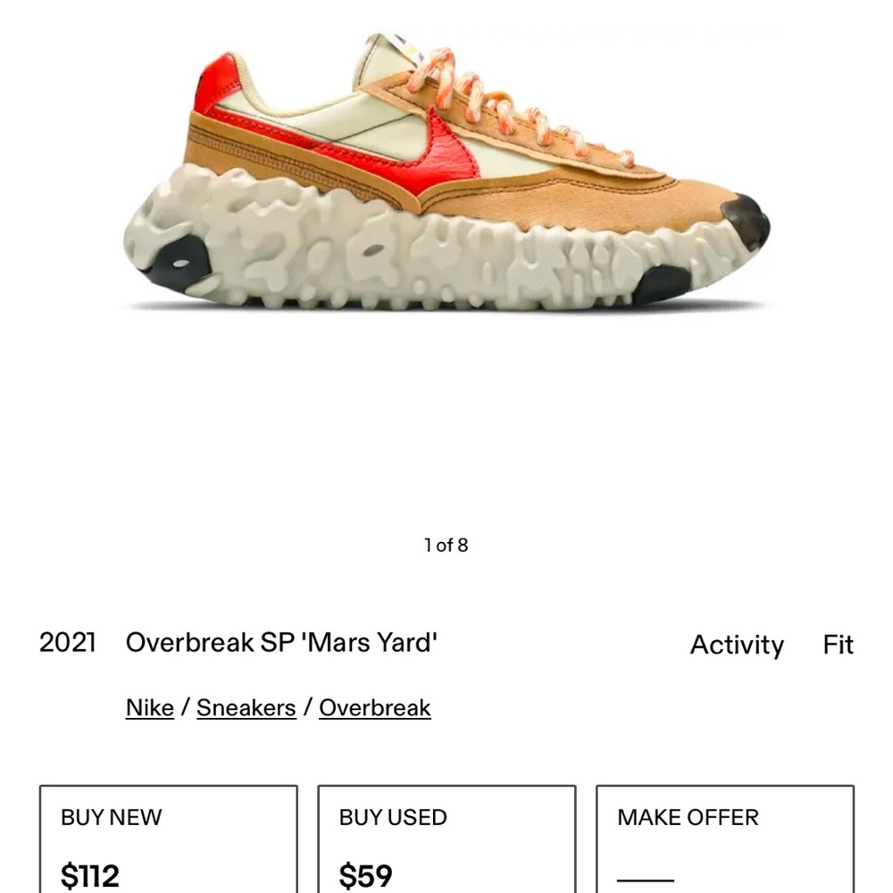 Nike Overbreak SP 'Mars Yard'